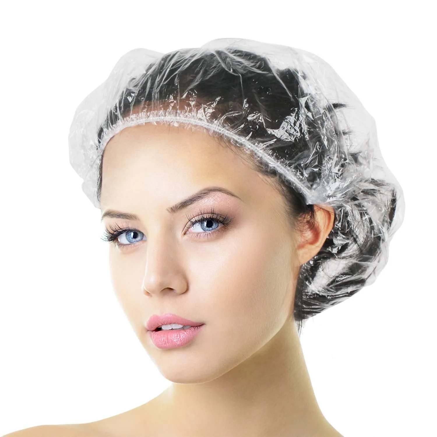 100-Piece: Disposable Shower Cap