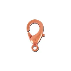 11mm Copper Plated Lobster Claws (5 Pieces)