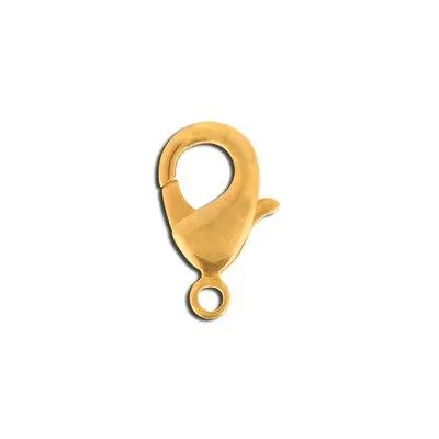 12mm Gold Plated Lobster Claws