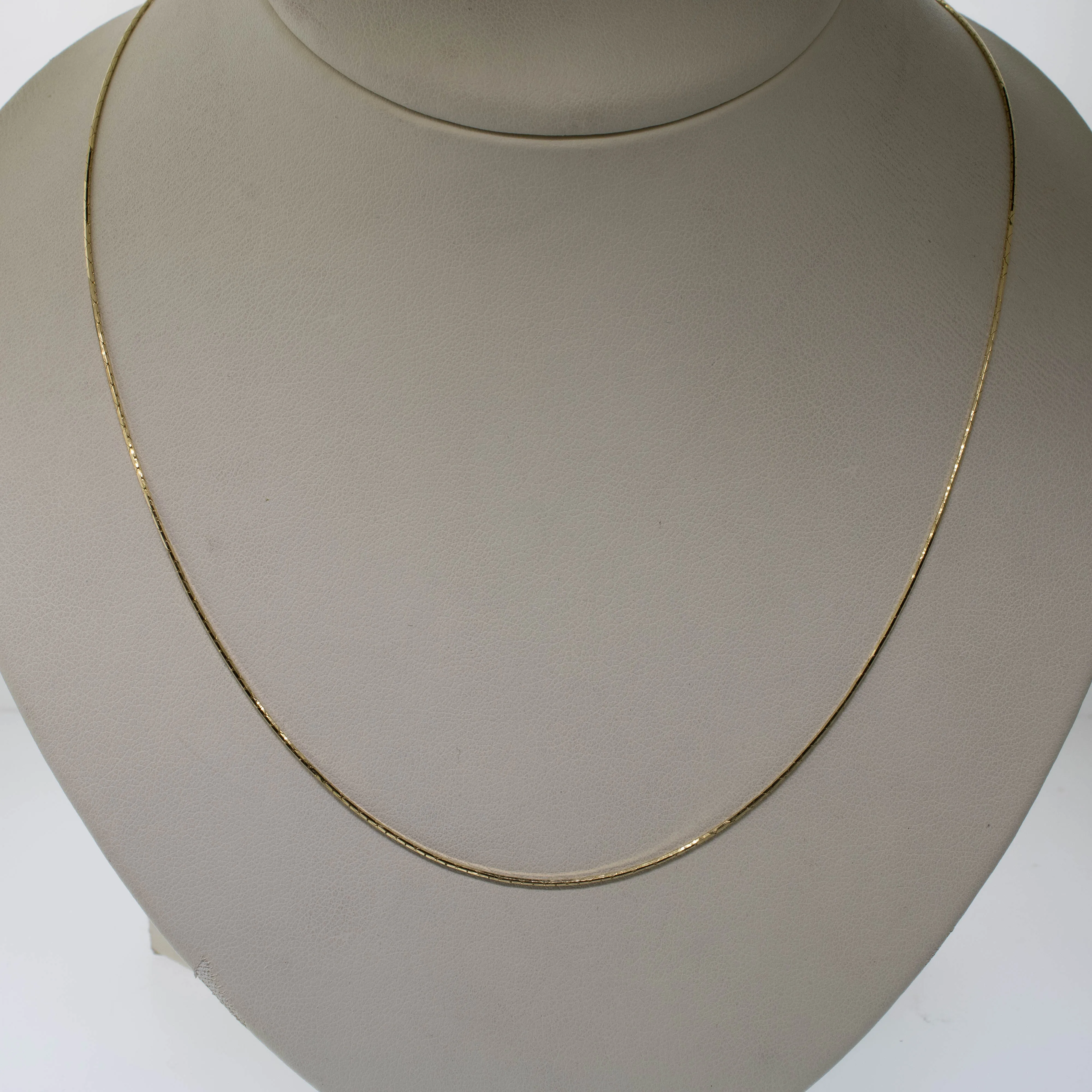 14K Yellow Gold 21" Rope Chain Necklace 3.5mm 19.5 Grams Preowned Jewelry