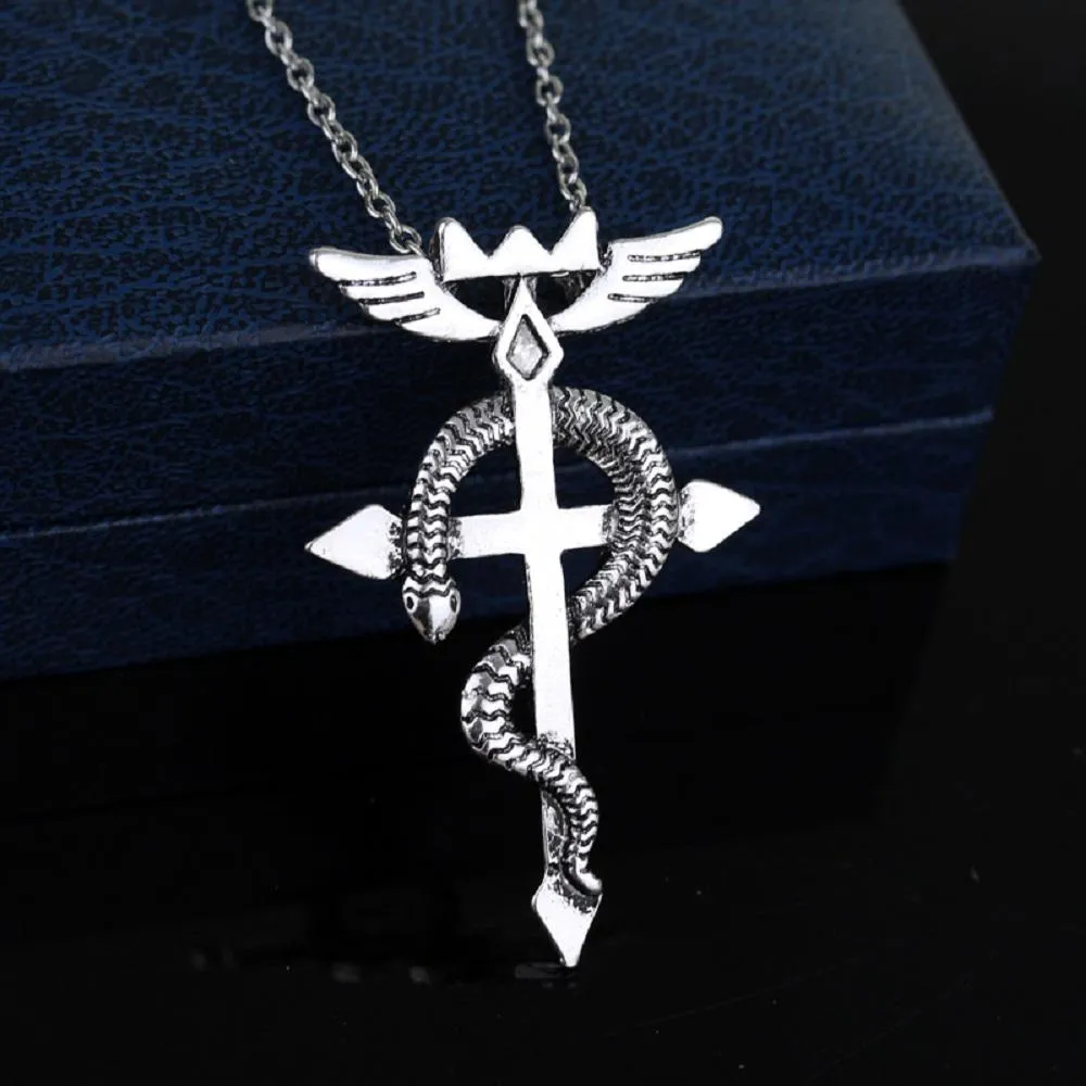 Anime Style Vintage Full Metal Alchemist Pendant Necklace