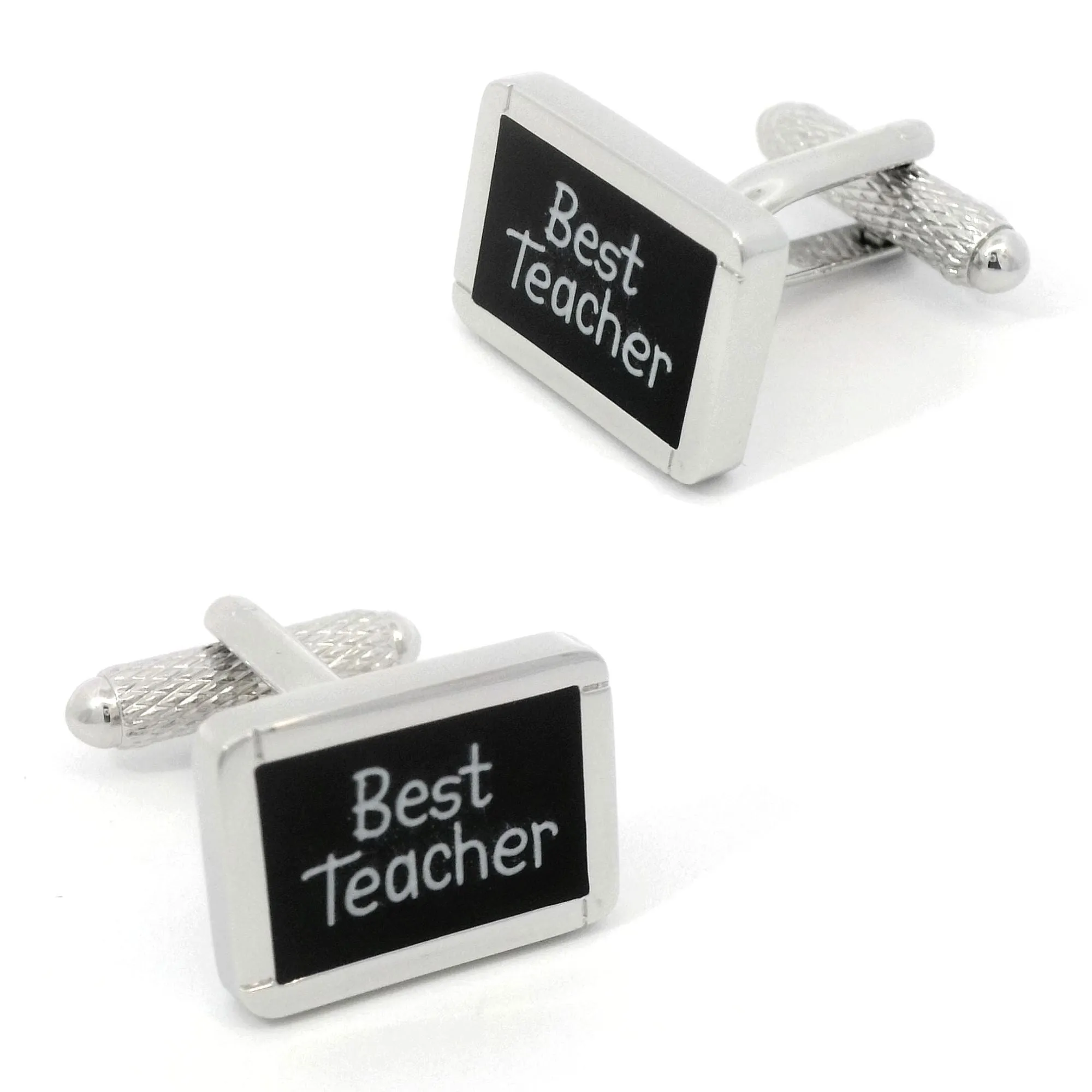 Best Teacher Chalkboard Cufflinks