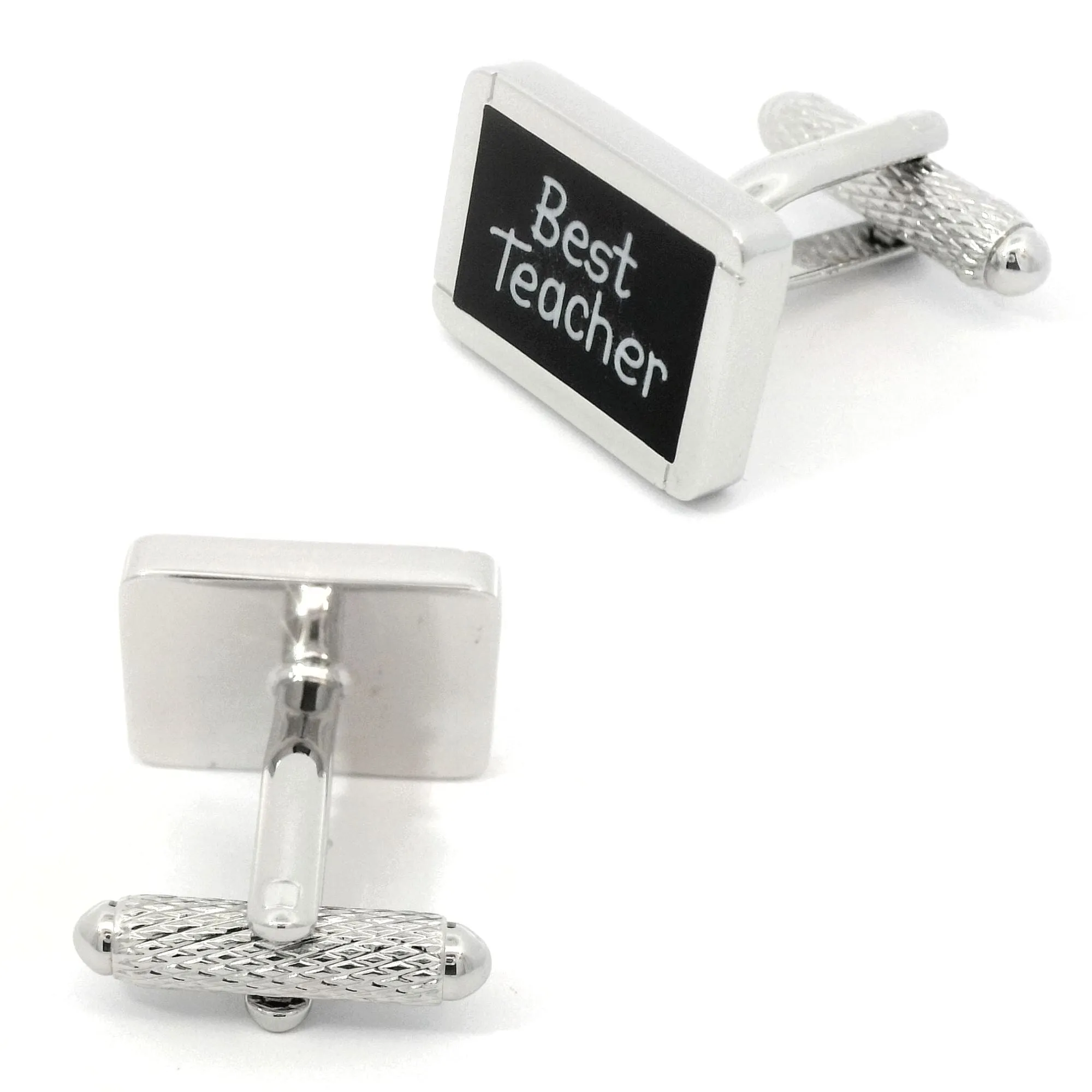 Best Teacher Chalkboard Cufflinks