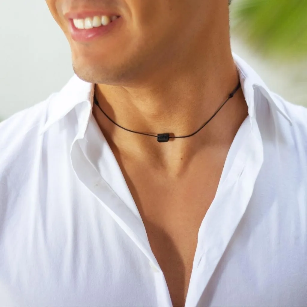 Black Tourmaline Choker Necklace