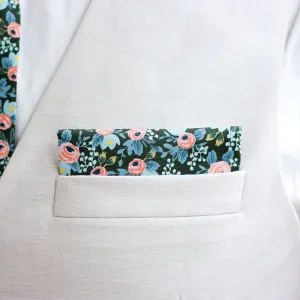 Boy's Pocket Square / Rosa In Forest