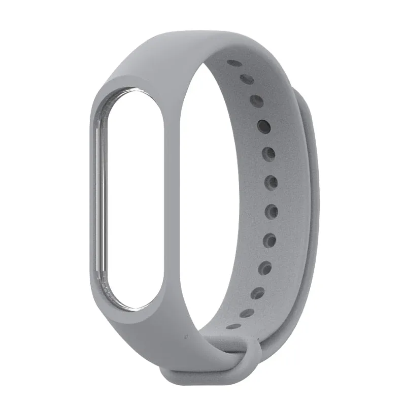 Bracelet for Xiaomi Mi Band 3 4 Sport Strap watch Silicone wrist strap For xiaomi mi band 3 4 bracelet Miband 4 3 Strap