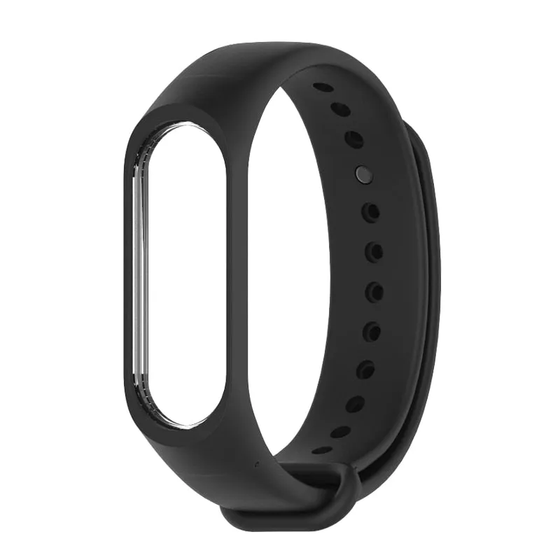 Bracelet for Xiaomi Mi Band 3 4 Sport Strap watch Silicone wrist strap For xiaomi mi band 3 4 bracelet Miband 4 3 Strap