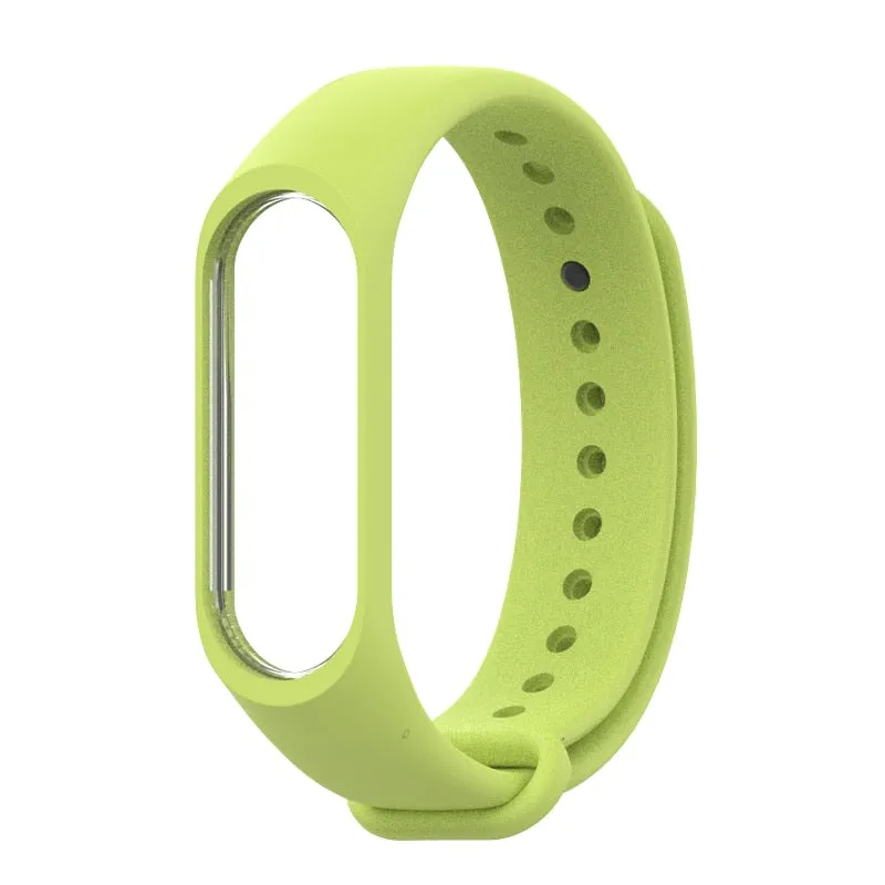 Bracelet for Xiaomi Mi Band 3 4 Sport Strap watch Silicone wrist strap For xiaomi mi band 3 4 bracelet Miband 4 3 Strap