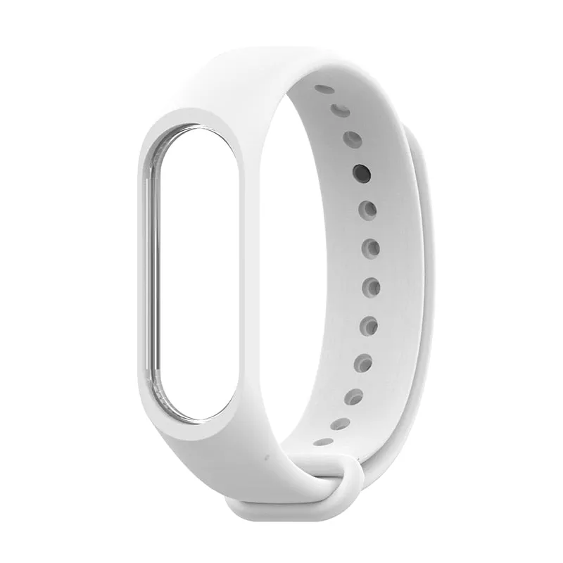 Bracelet for Xiaomi Mi Band 3 4 Sport Strap watch Silicone wrist strap For xiaomi mi band 3 4 bracelet Miband 4 3 Strap