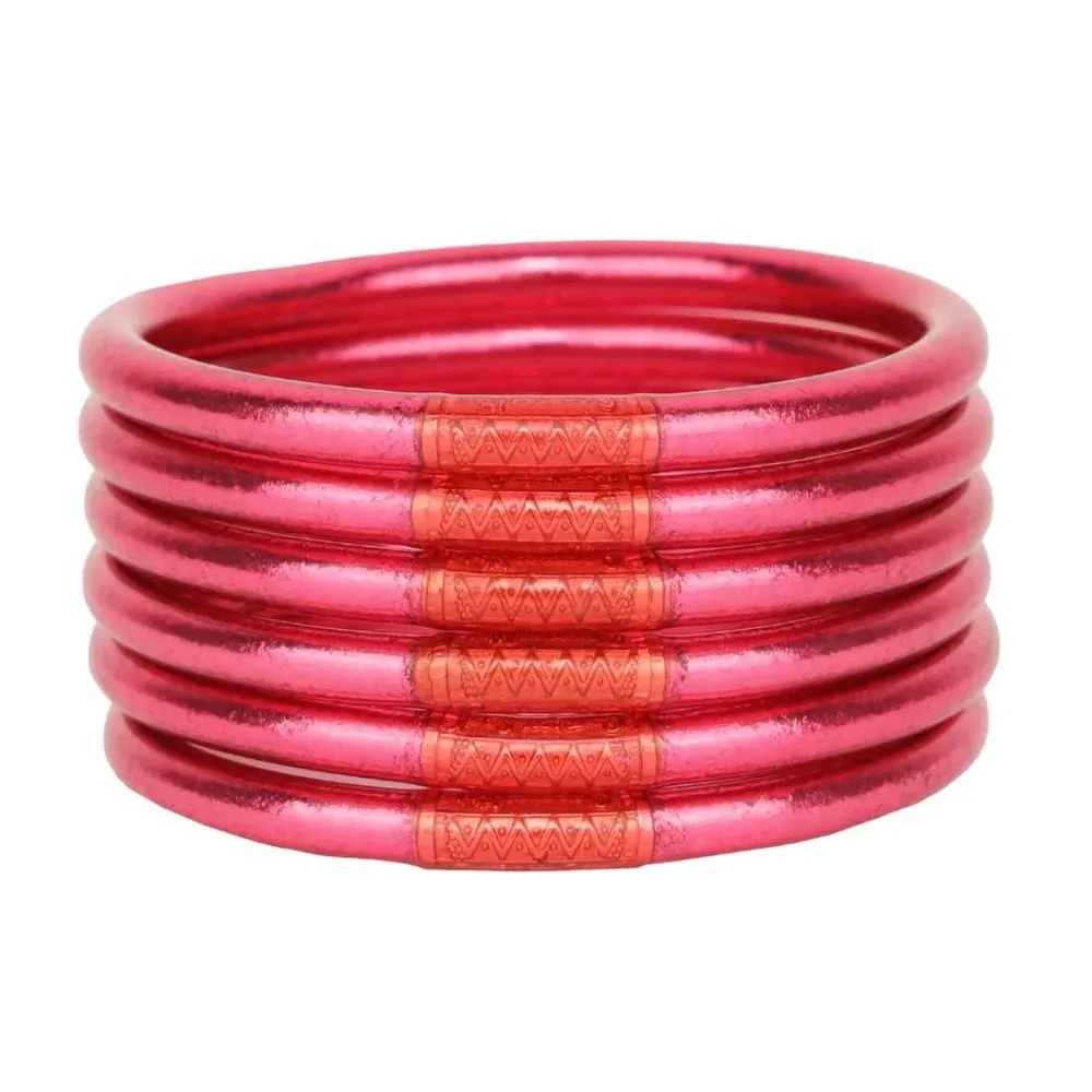 BuDhaGirl Pink All Weather Bangles