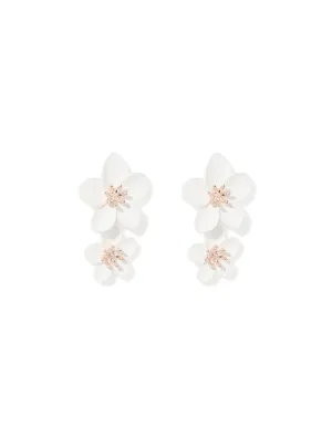 Carly Flower Drop Earrings