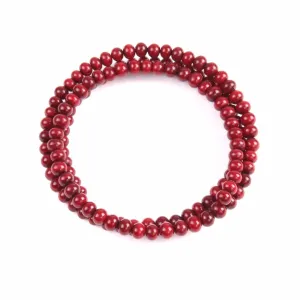 Centouno Bordeaux Choker Necklace