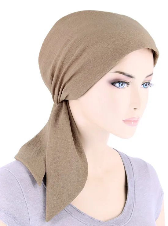 CFS-1157#Chemo Fashion Scarf Mocha