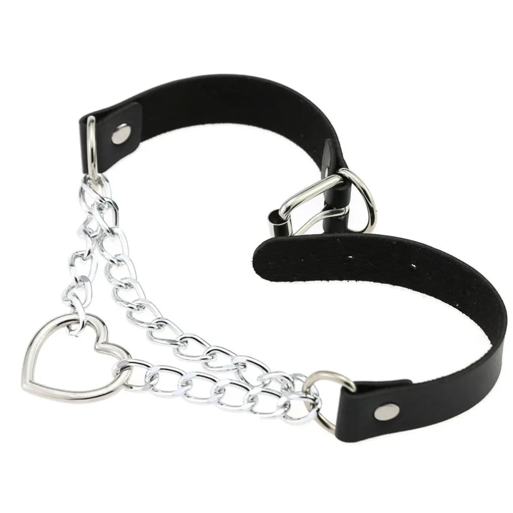 Chained Valentine Choker (15 Colors)