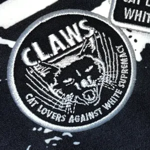 CLAWS Circle Embroidered Patch