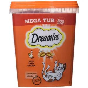 CLAWS Donation - Dreamies | Cat Treats Mega Tub - 350g