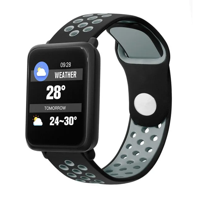 COLMI Smart Watch M28 IP68 Waterproof Bluetooth Heart Rate Blood Pressure Smartwatch for Xiao mi Android IOS Phone LINK SPORT 3