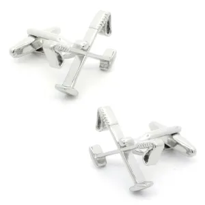 Crossed Polo Mallets Cufflinks