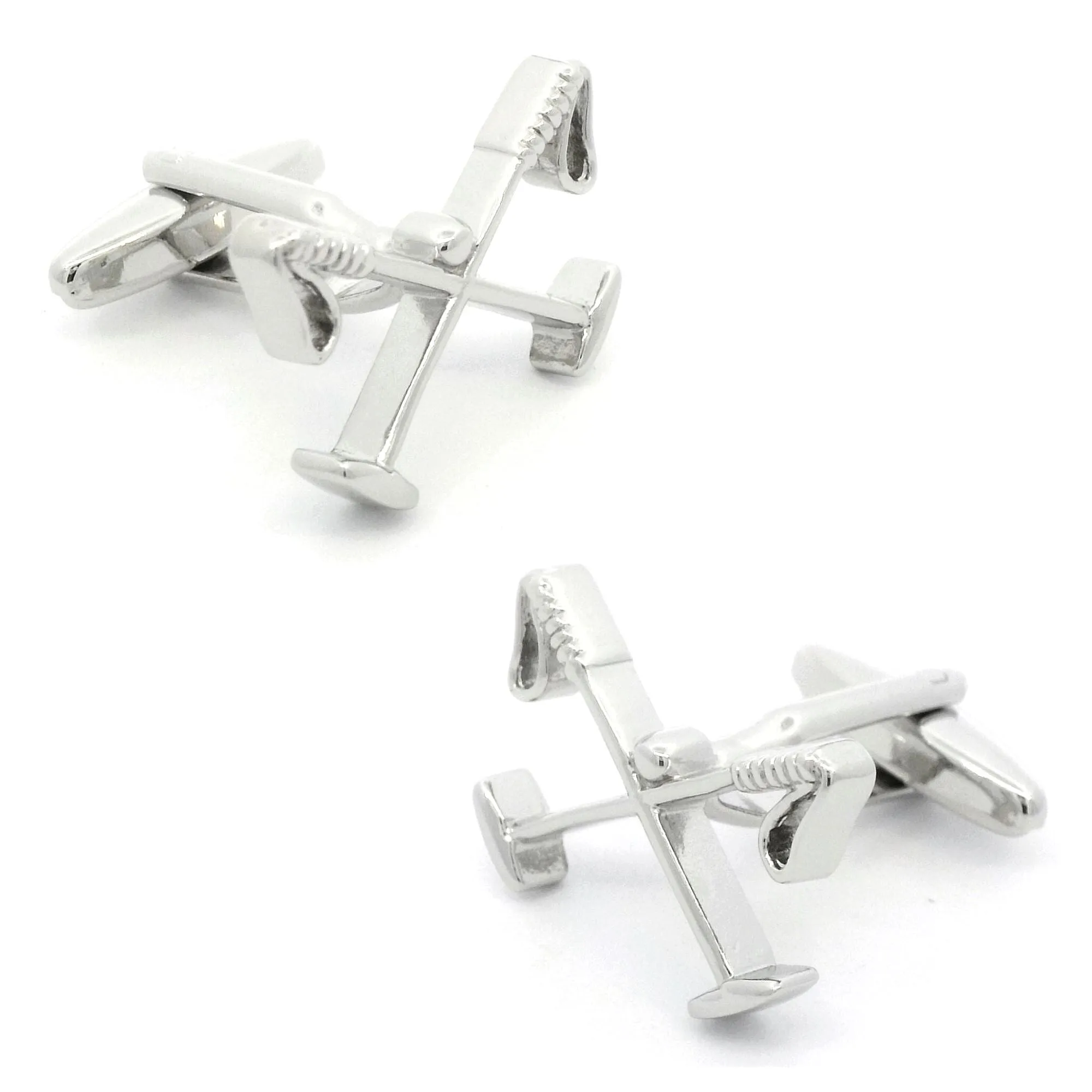 Crossed Polo Mallets Cufflinks