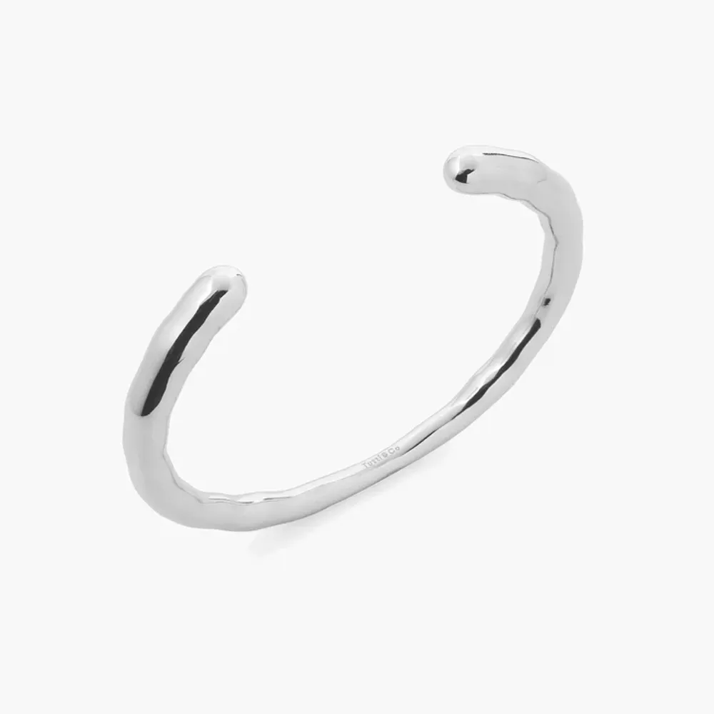 Dew Bangle Silver