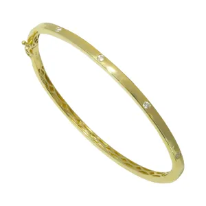 Gold Bangle Bracelet