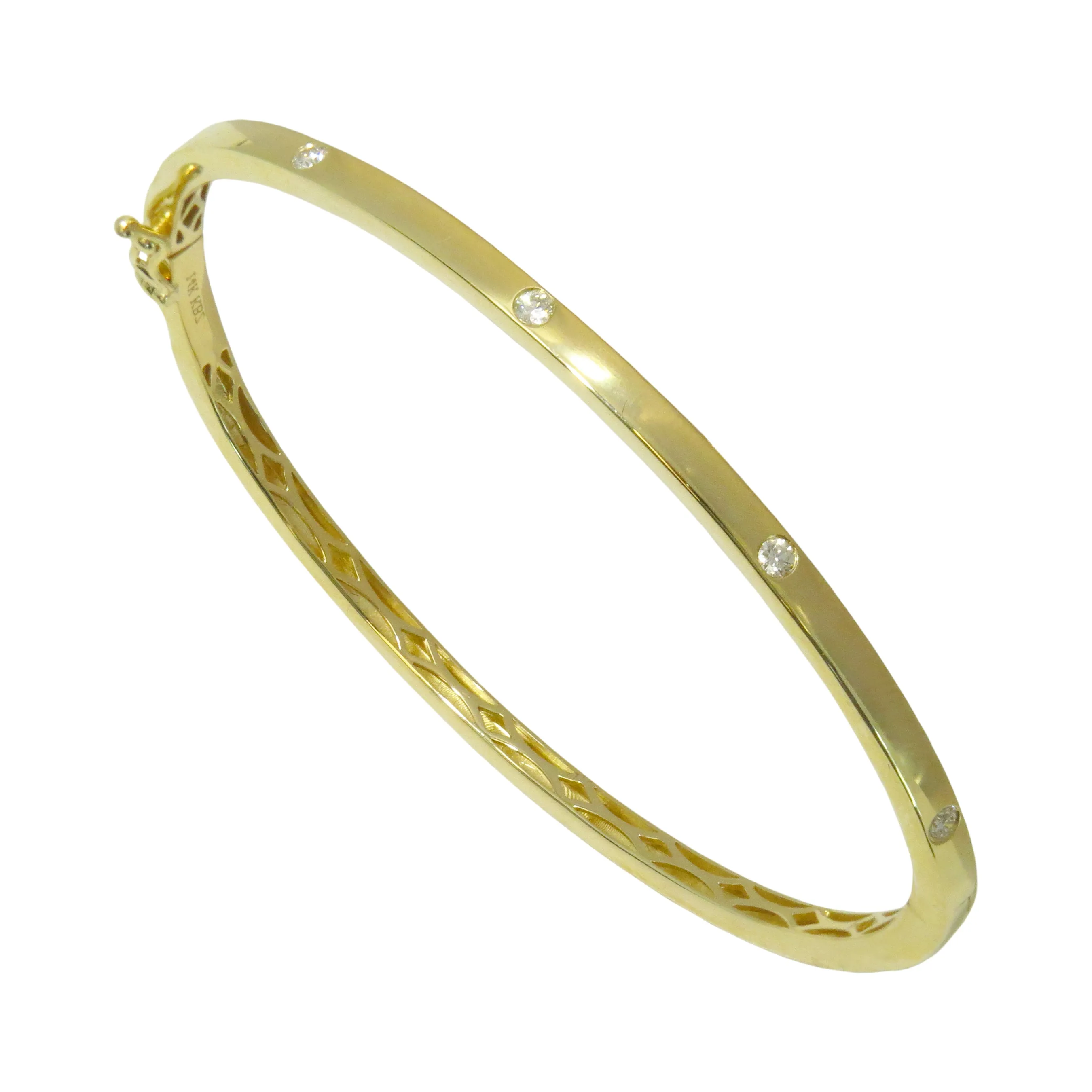 Gold Bangle Bracelet