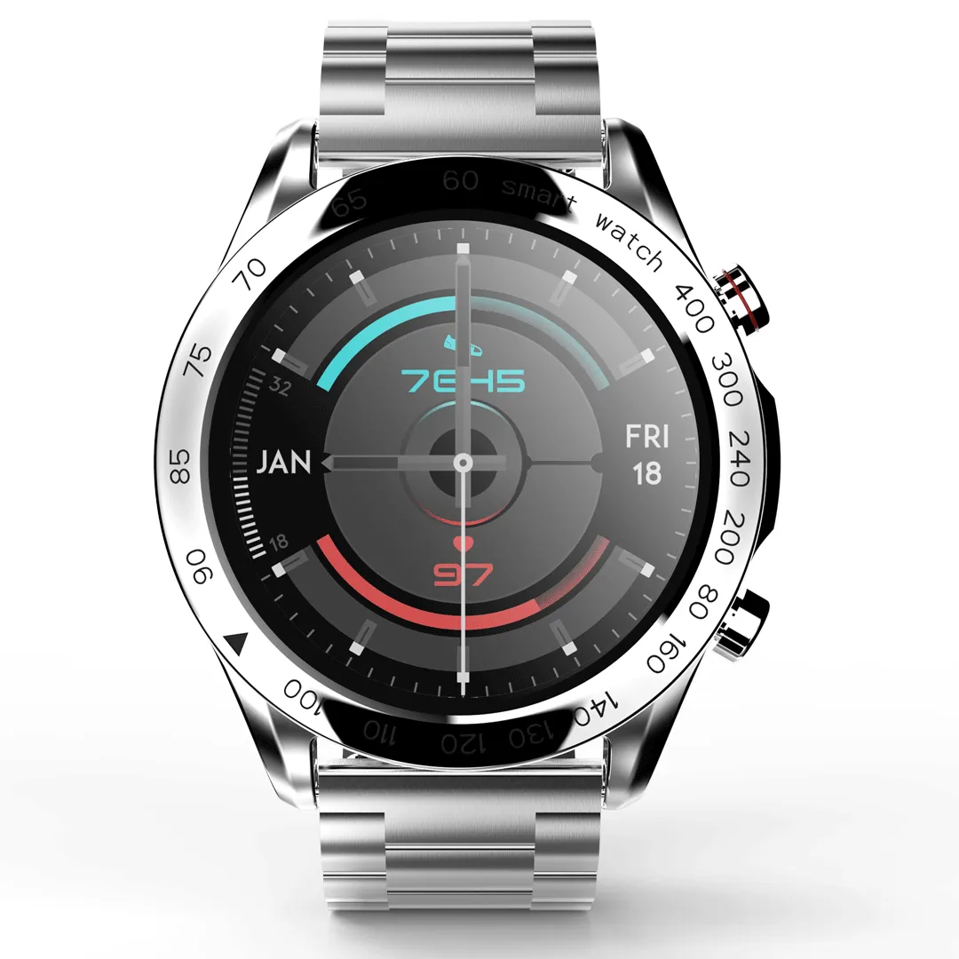 HiFuture Future Go PRO- Stainless Steel Smartwatch