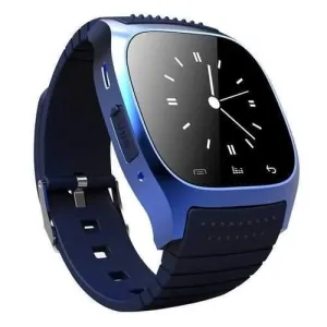 M26 Bluetooth Touch Screen Smart Watch -Blue