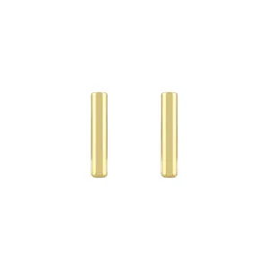 Medium Gold-Filled Bar Earrings