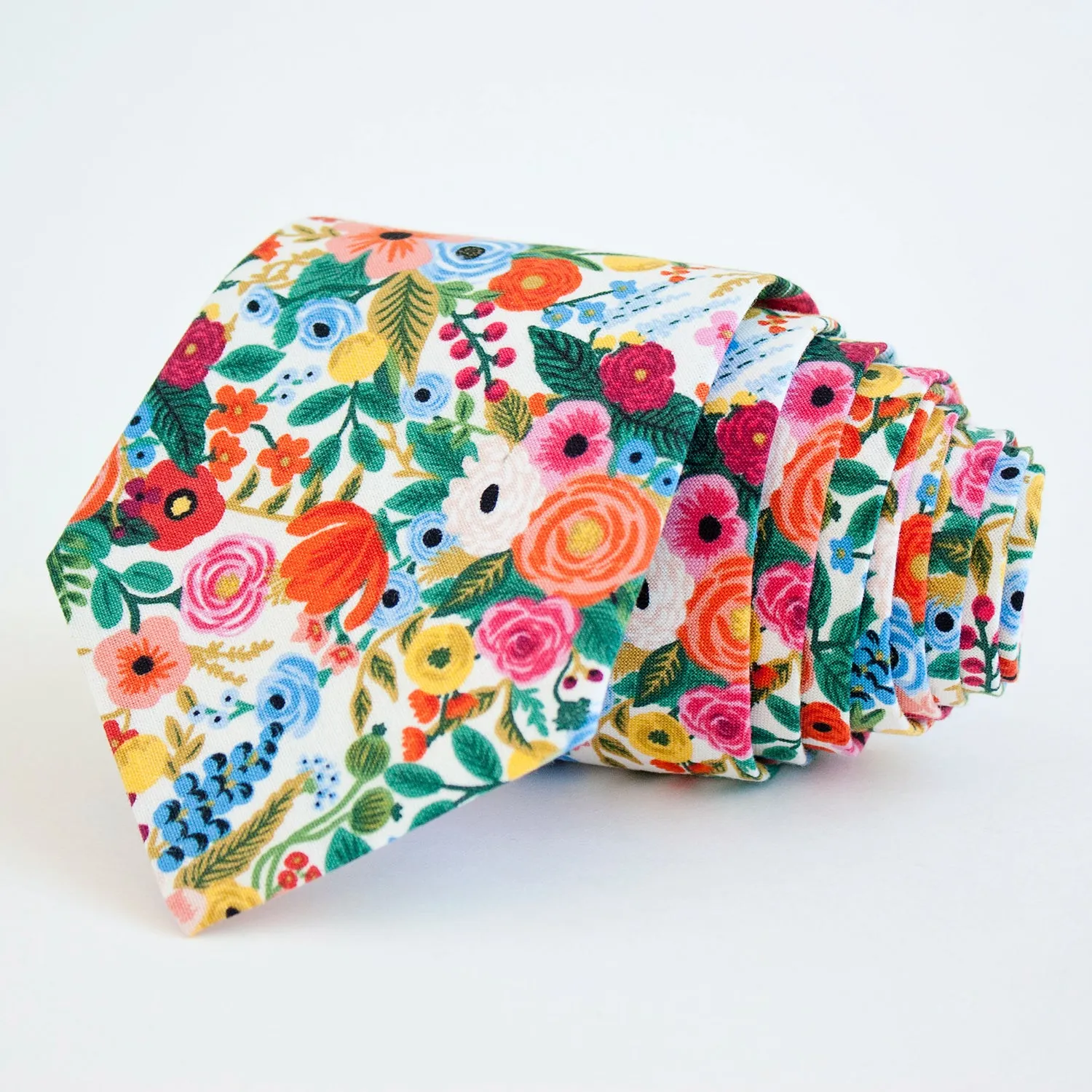 Men's Pocket Square / Petite Garden Party In Cream