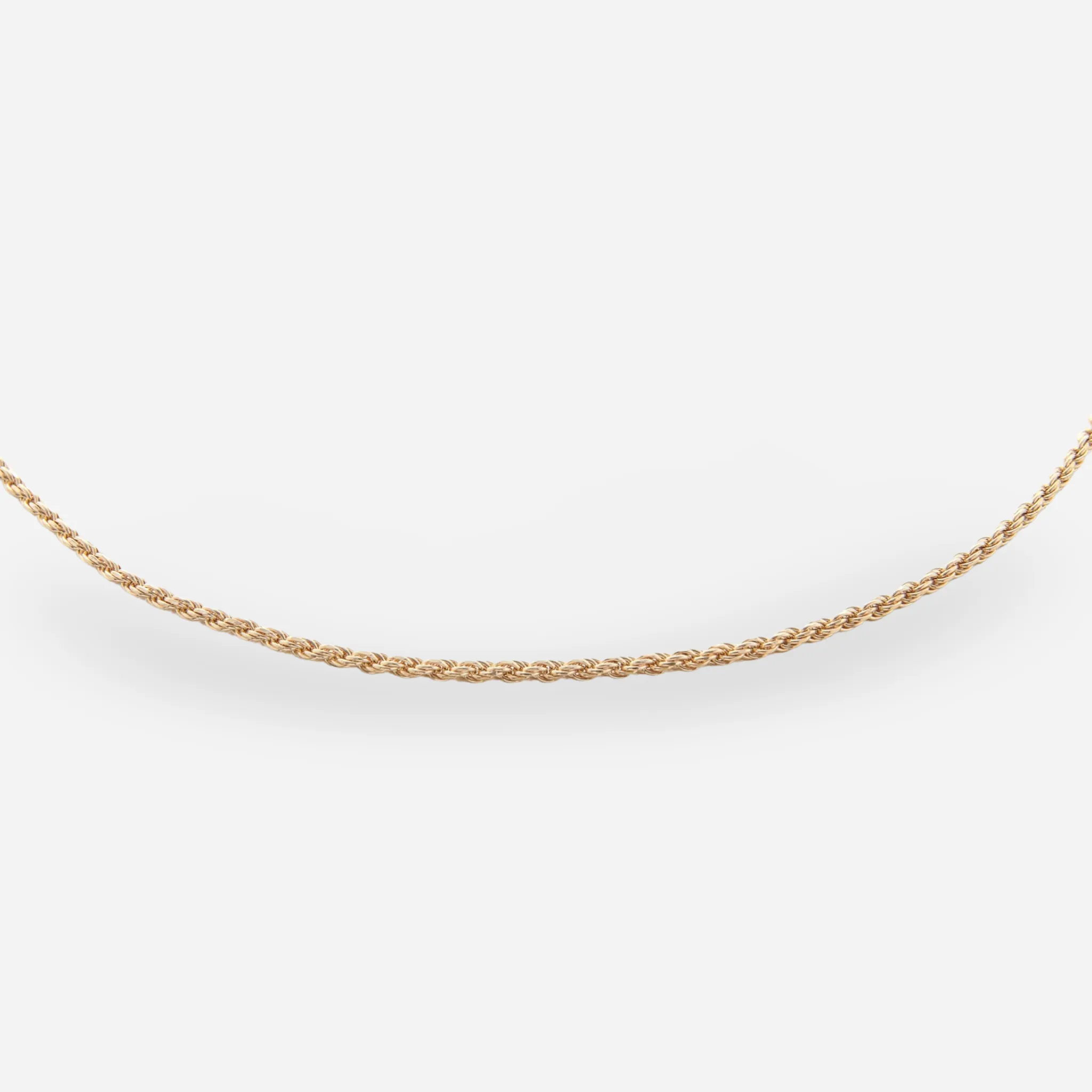 Rope Gold Vermeil Chain