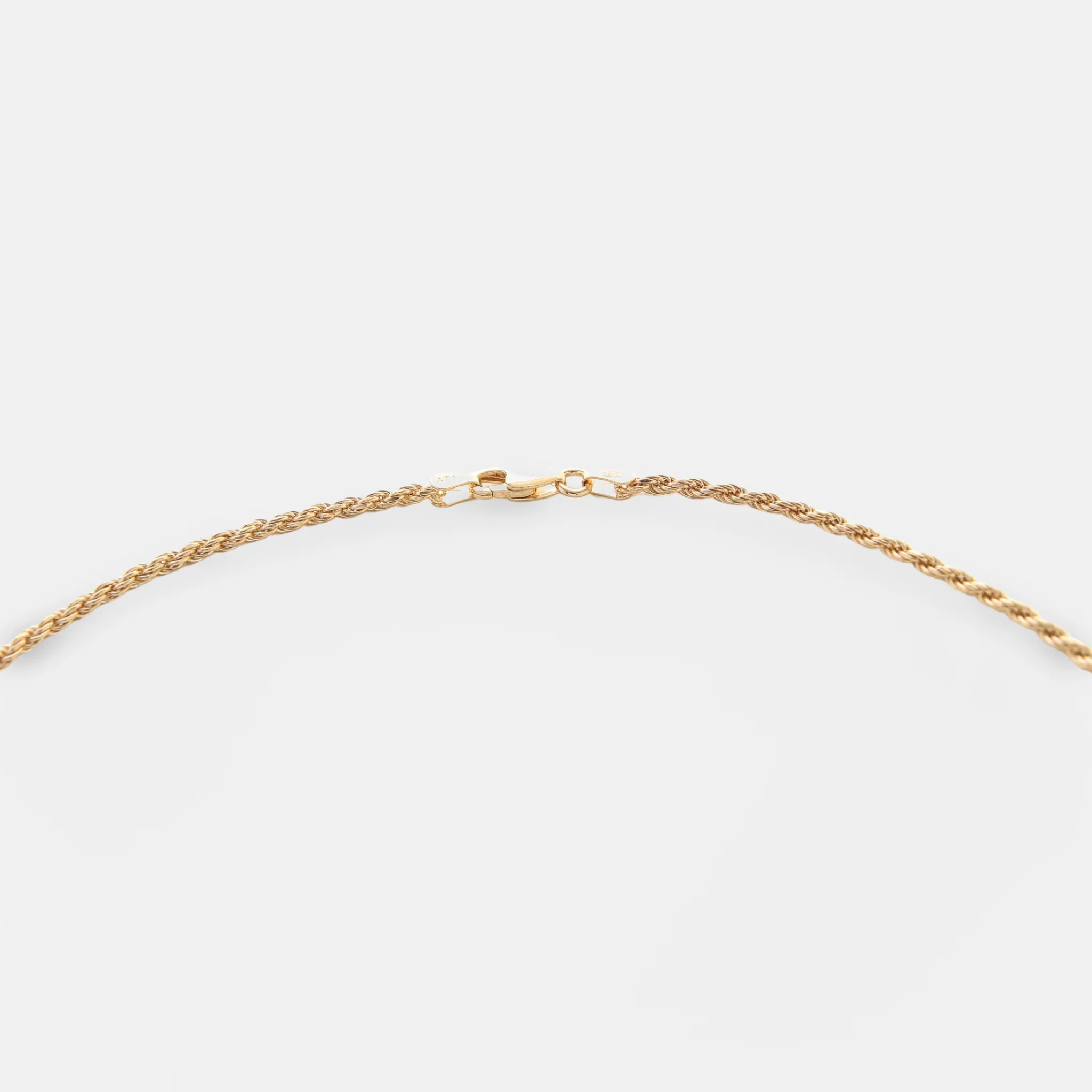 Rope Gold Vermeil Chain