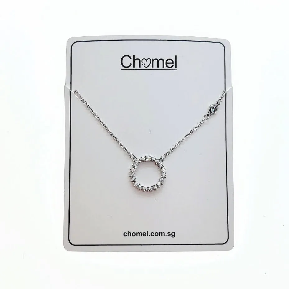 Round Cubic Zirconia Necklace