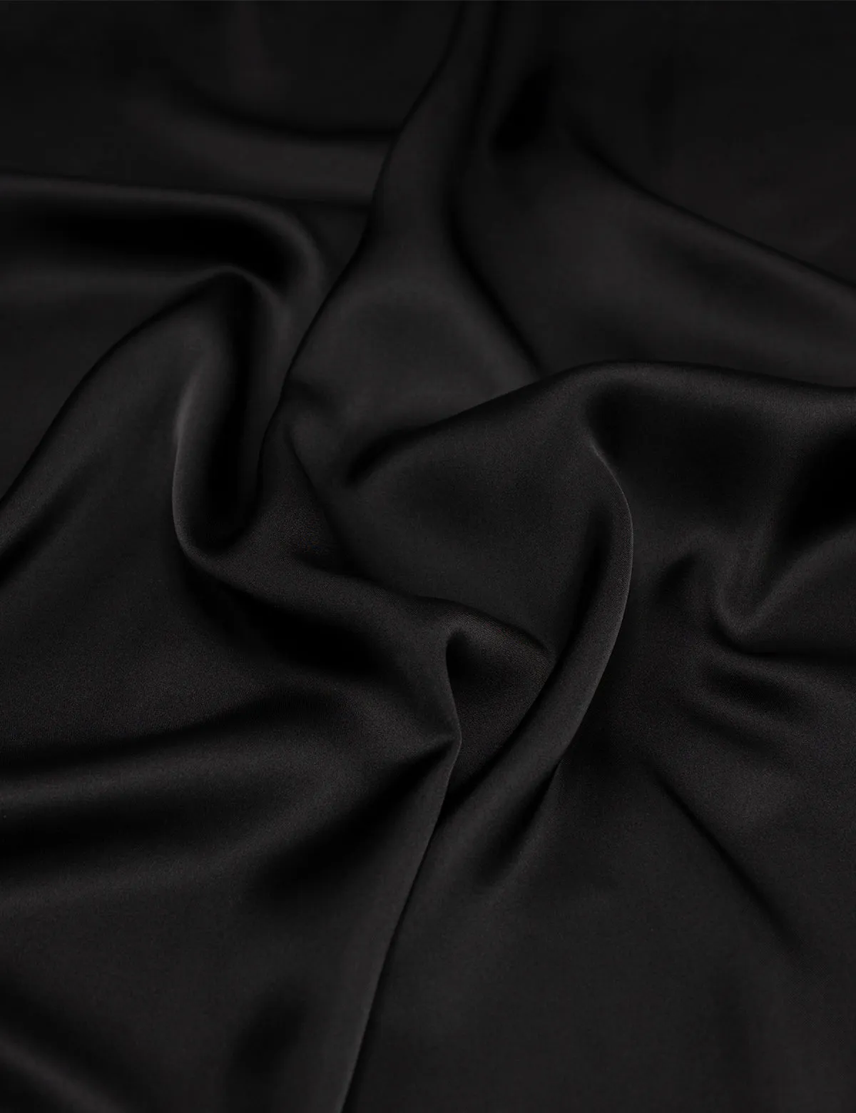 Satin Silk - Black