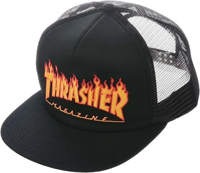 Thrasher Embroidered Snapback Hats