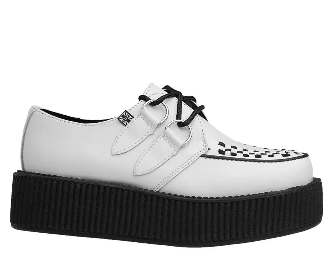 White Leather Viva Mondo Creeper