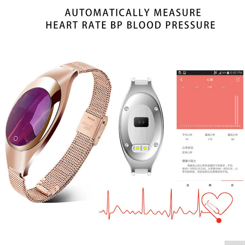 Women's Monitoring Smart Watch