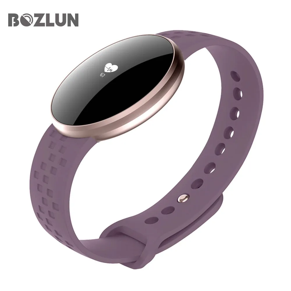 Womens Smart Watch for iPhone Android Phone with Fitness Sleep Monitoring Waterproof Remote Camera GPS Auto Wake Screen